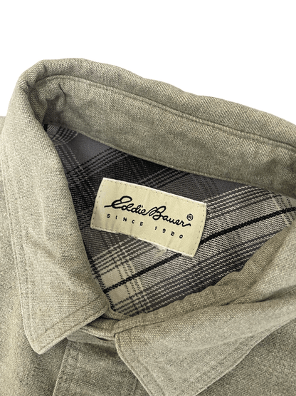 80'S Eddie Bauer CHAMOIS CLOTH SHIRT