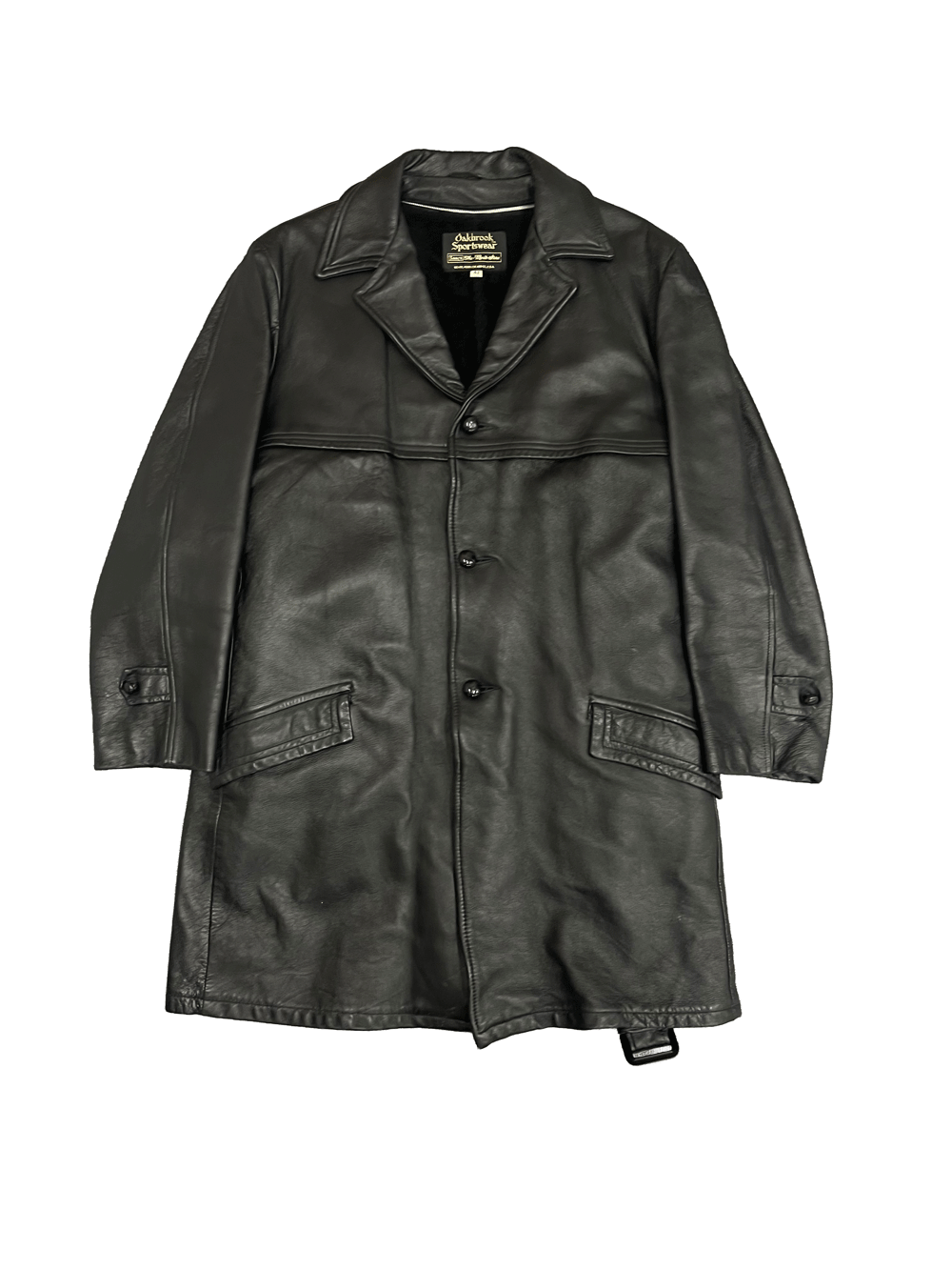 70'S "Sears" Oakbrook Sportswear LEATHER COAT