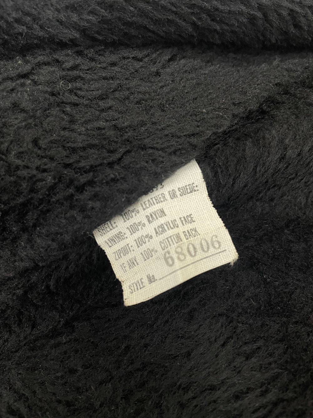 70'S "Sears" Oakbrook Sportswear LEATHER COAT