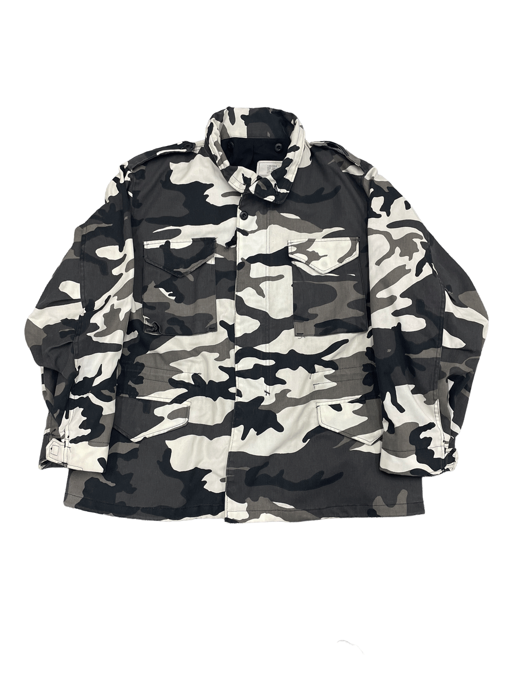 90'S "ALPHA INDUSTRIES" M-65 Field Jacket  CITY CAMO Made in USA