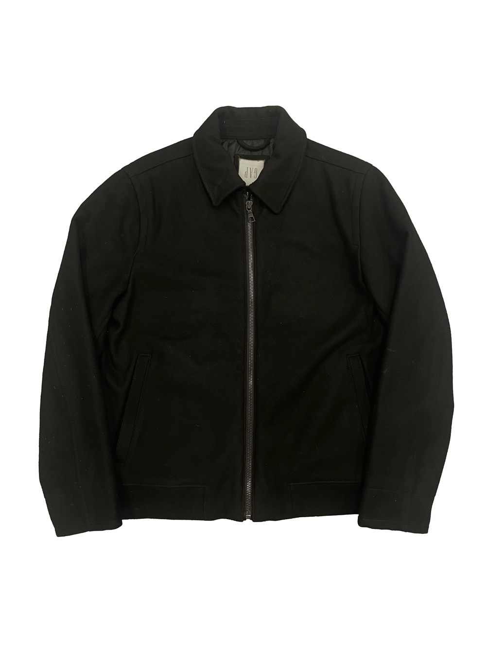 00'S GAP MELTON WOOL ZIP JACKET