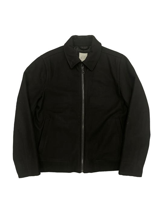 00'S GAP MELTON WOOL ZIP JACKET