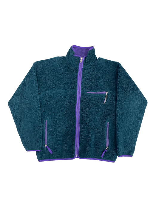90'S Patagonia "Baby Retro Cardigan" Fleece Jacket Made in USA