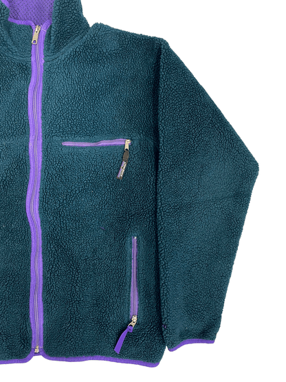 90'S Patagonia "Baby Retro Cardigan" Fleece Jacket Made in USA