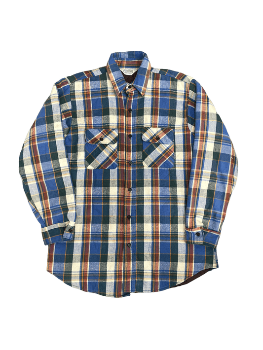 80'S FIVE BROTHER QUILTING CHECK SHIRT