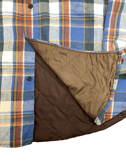 80'S FIVE BROTHER QUILTING CHECK SHIRT