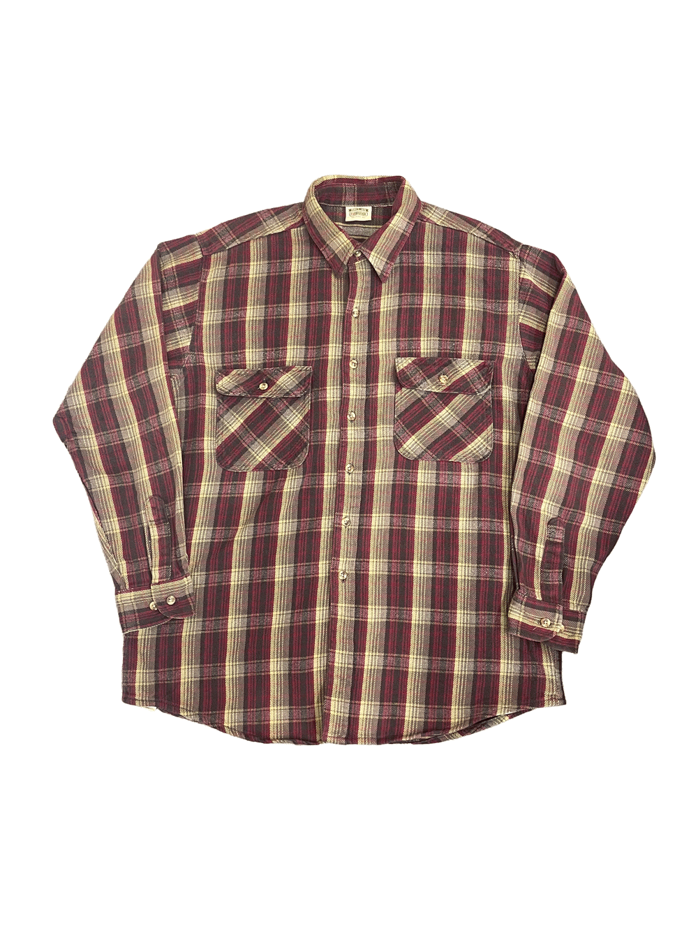 90'S FIVE BROTHER HEAVY FLANNEL SHIRT