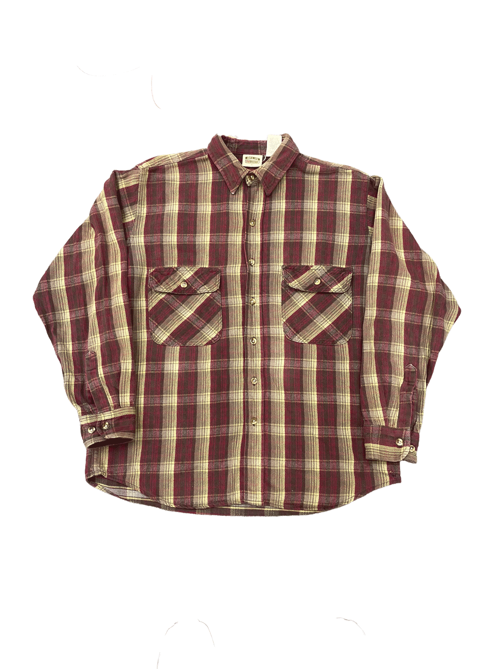 90'S FIVE BROTHER HEAVY FLANNEL SHIRT