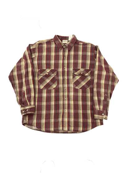90'S FIVE BROTHER HEAVY FLANNEL SHIRT