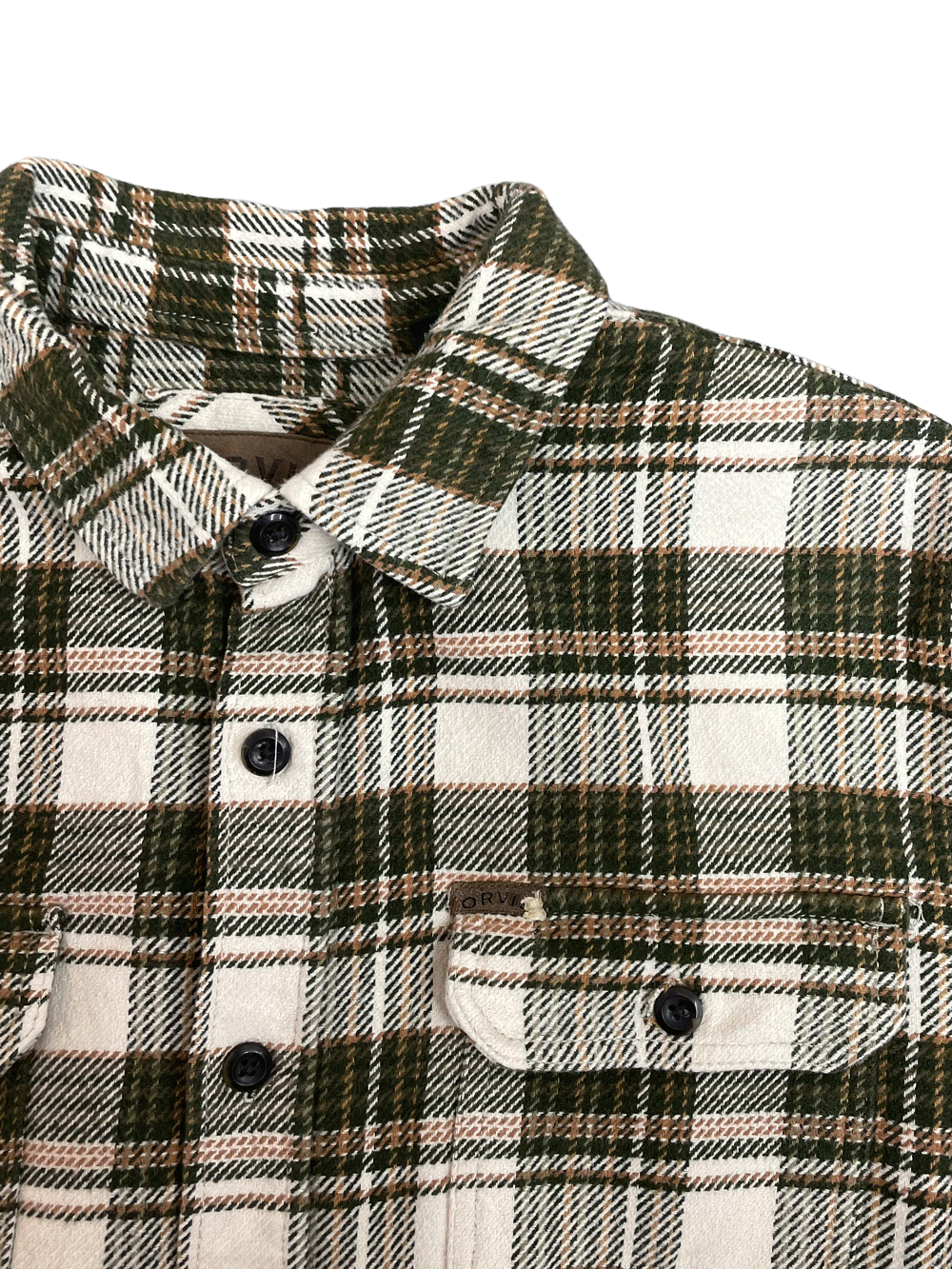 90'S ORVIS HEAVY FLANNNEL SHIRT