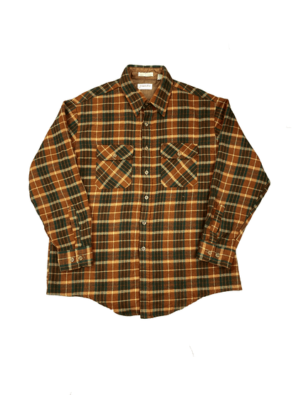 90'S ST.JOHNS BAY  FLANNEL SHIRT