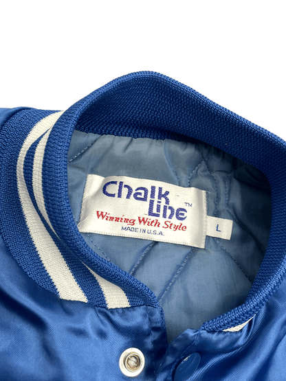 80'S-90'S Chalk Line "Los Angeles Dodgers" Satin Stadium Jumper Made in USA