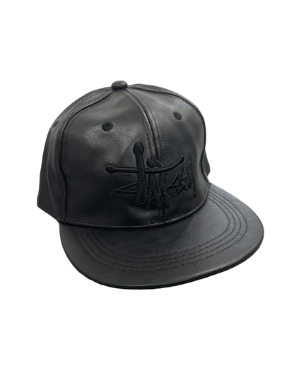 STUSSY LEATHER CAP