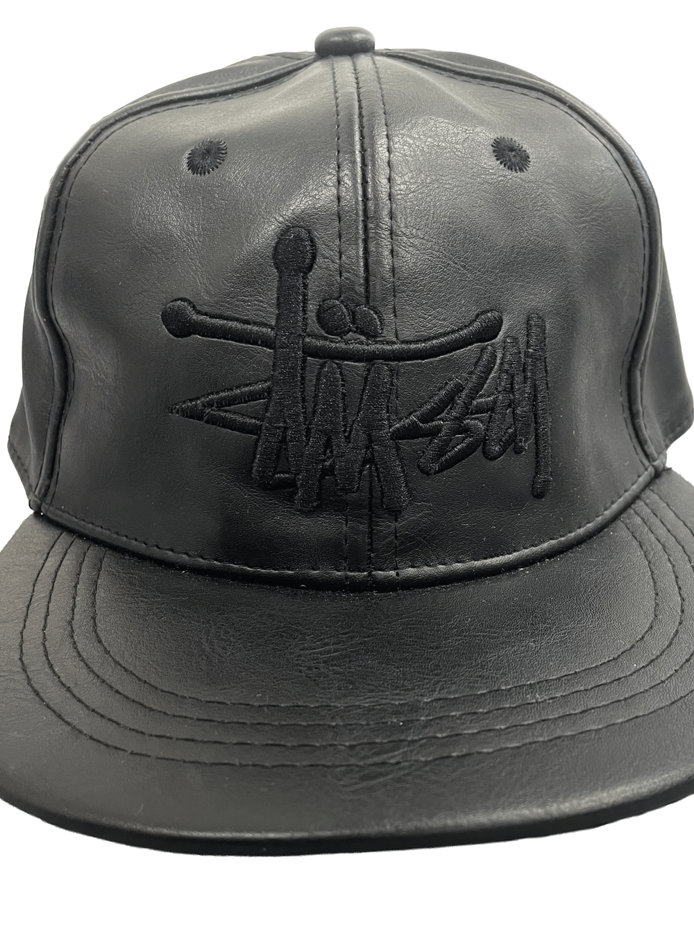 STUSSY LEATHER CAP