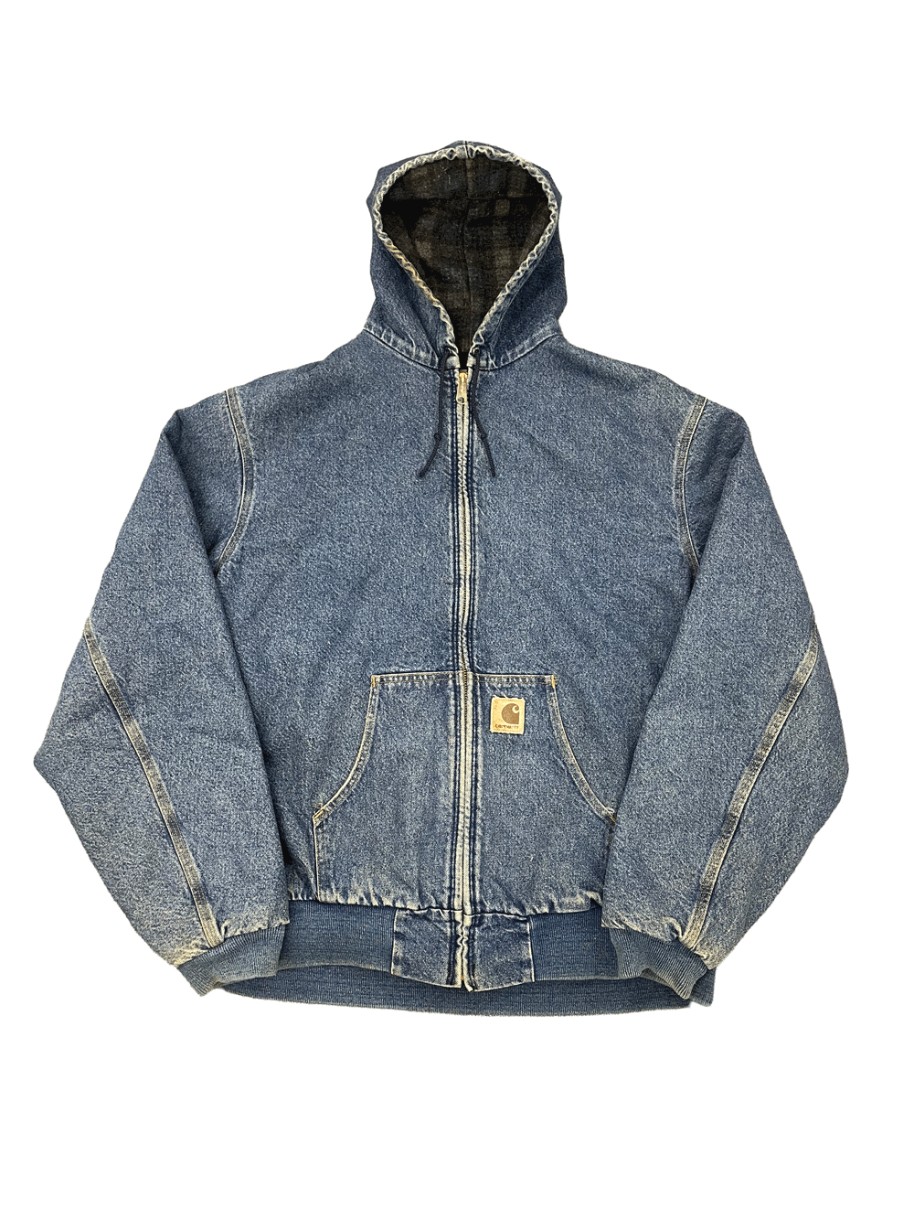 90'S  Carhartt DENIM ACTIVE JACKET Made in U.S.A.