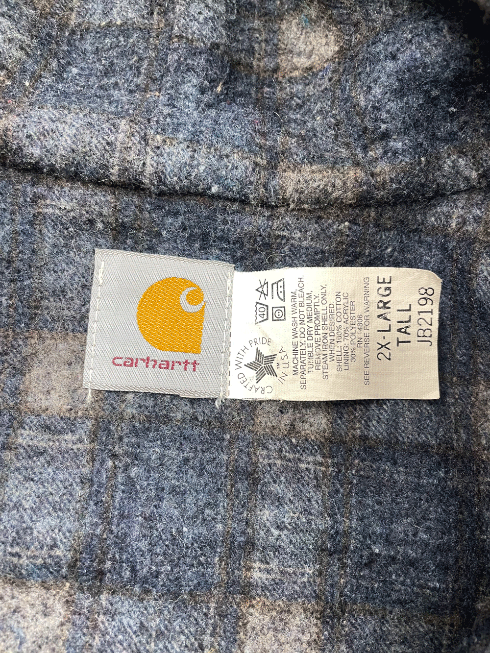 90'S  Carhartt DENIM ACTIVE JACKET Made in U.S.A.