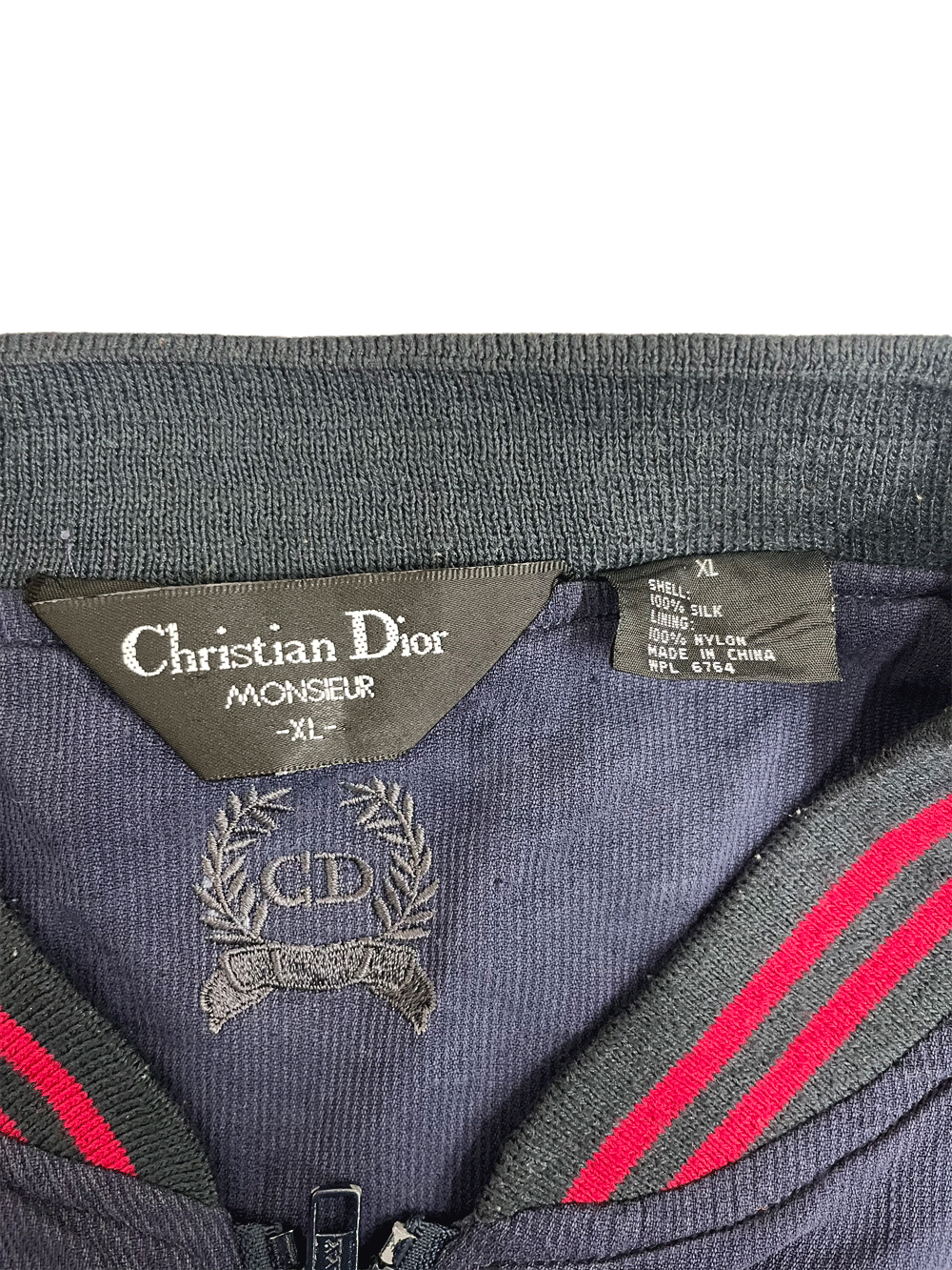 "Christian Dior MONSIEUR" SILK BLOUSON