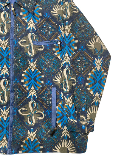 GEOMETRIC PATTERNS NYLON JACKET