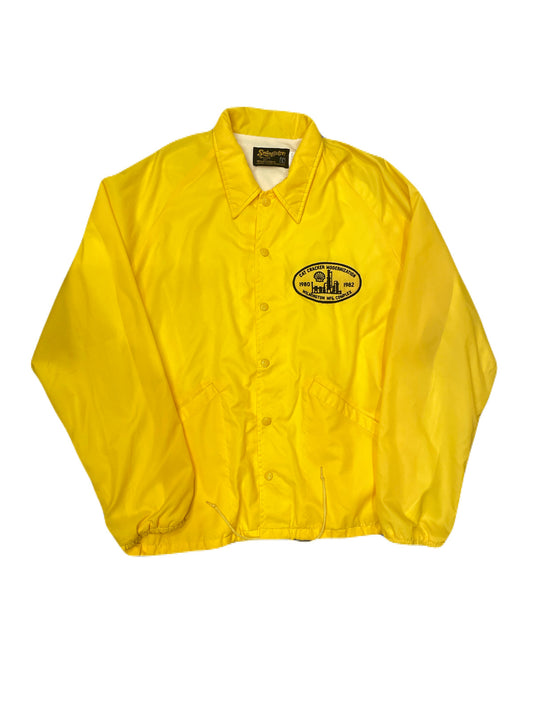 80'S SWING STER SHELL OIL NYLON JACKET