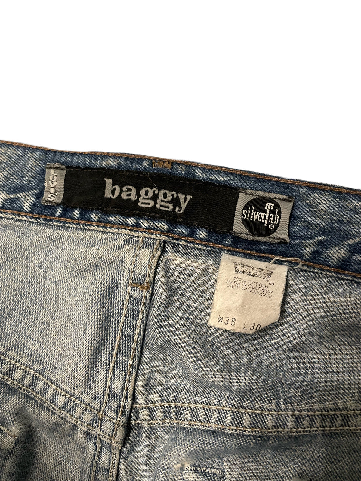 90'S LEVI'S SILVER TAB BAGGY DENIM