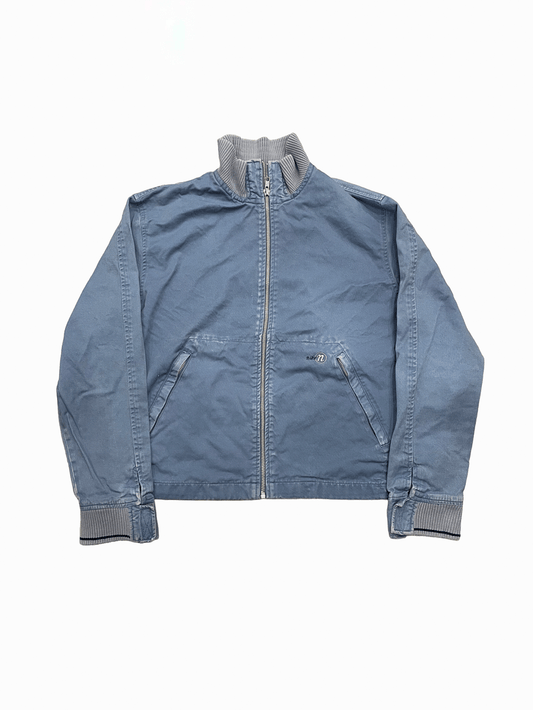00's "NIKE" Faded Cotton Zip Jacket