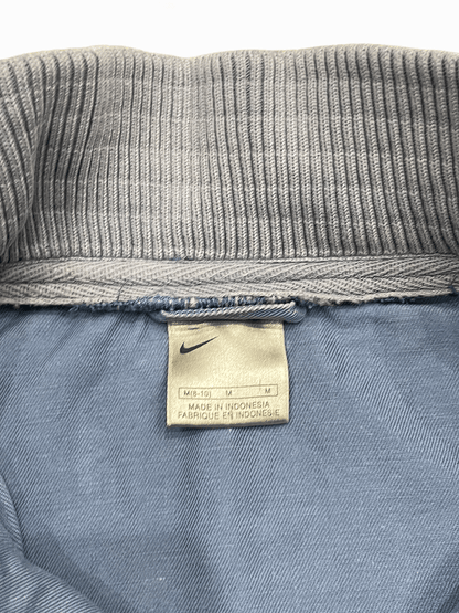 00's "NIKE" Faded Cotton Zip Jacket