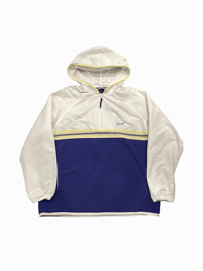 00's "NIKE" Half-Zip Nylon Anorak Jacket