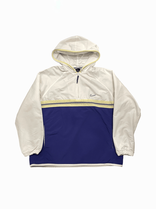 00's "NIKE" Half-Zip Nylon Anorak Jacket