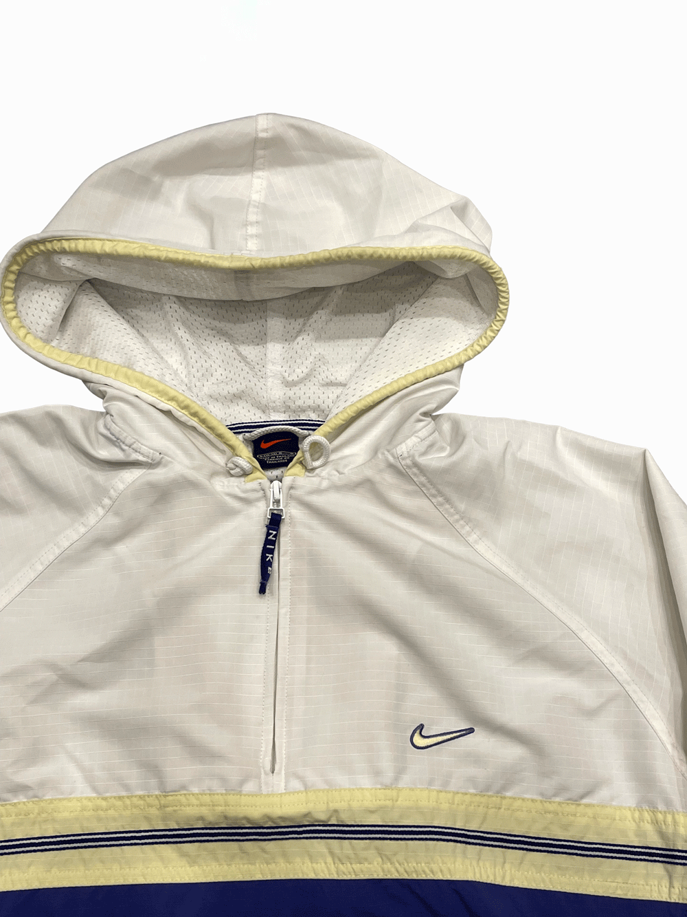 00's "NIKE" Half-Zip Nylon Anorak Jacket