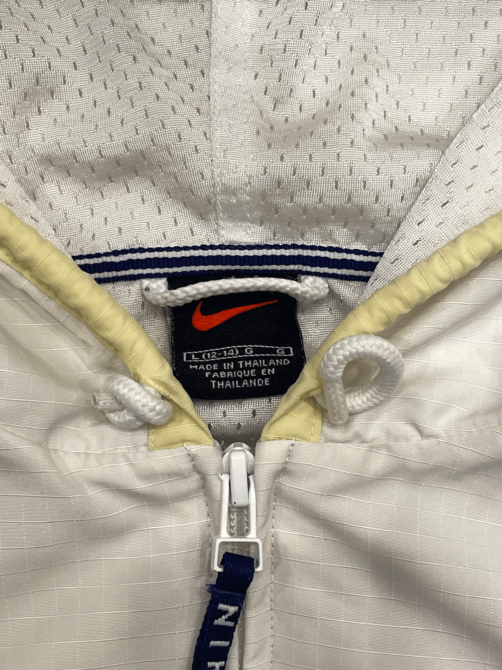 00's "NIKE" Half-Zip Nylon Anorak Jacket