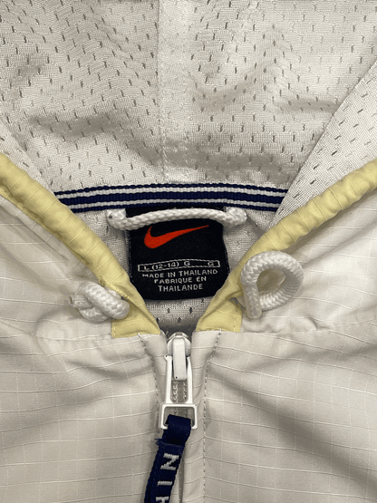 00's "NIKE" Half-Zip Nylon Anorak Jacket