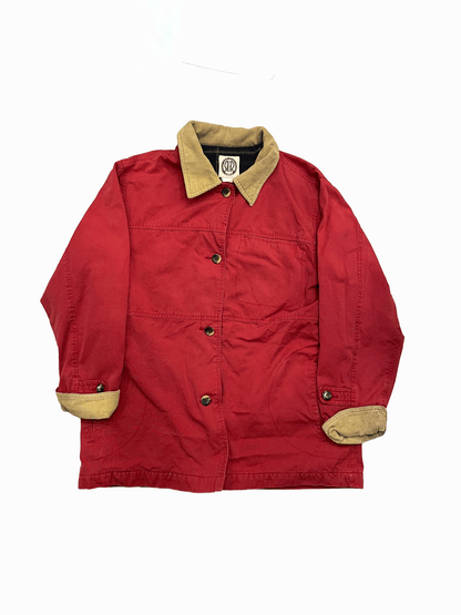 "R&R" Corduroy Collar Canvas Hunting Jacket