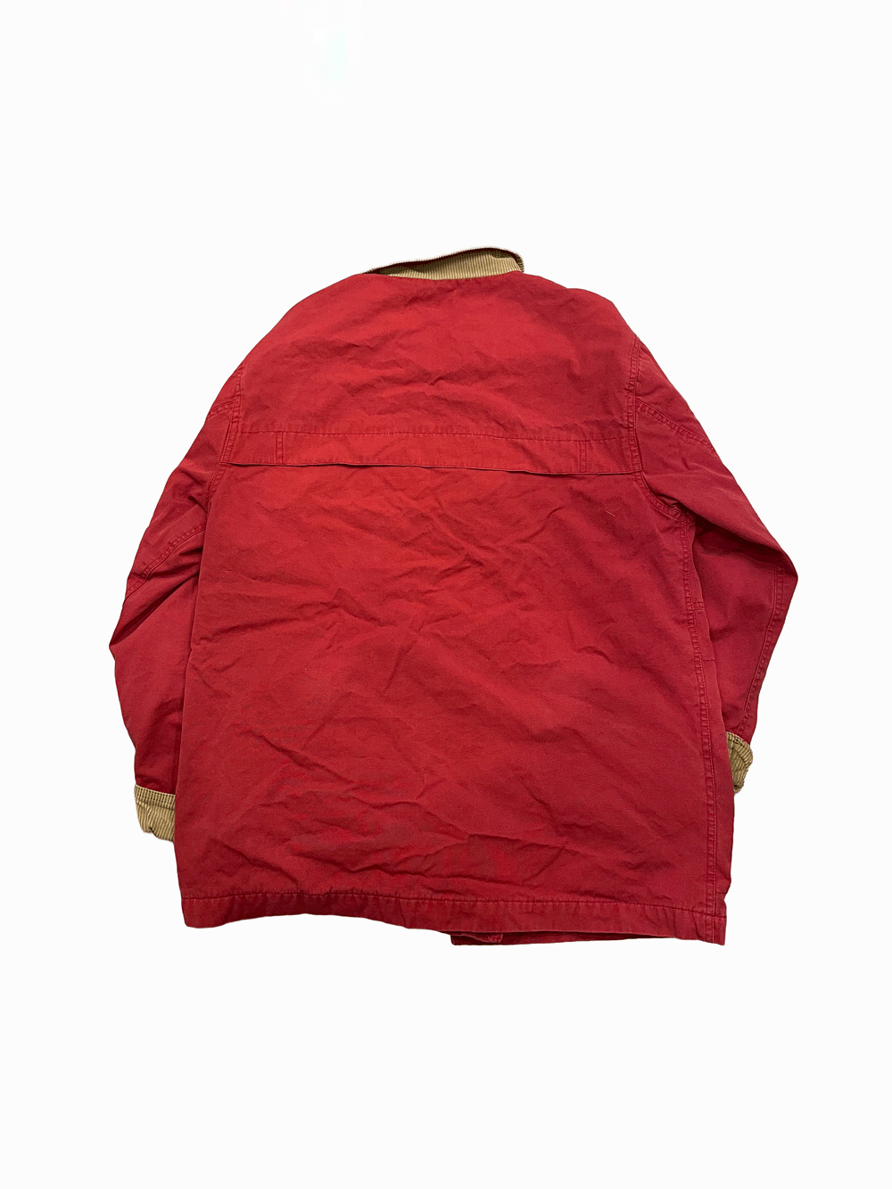 "R&R" Corduroy Collar Canvas Hunting Jacket