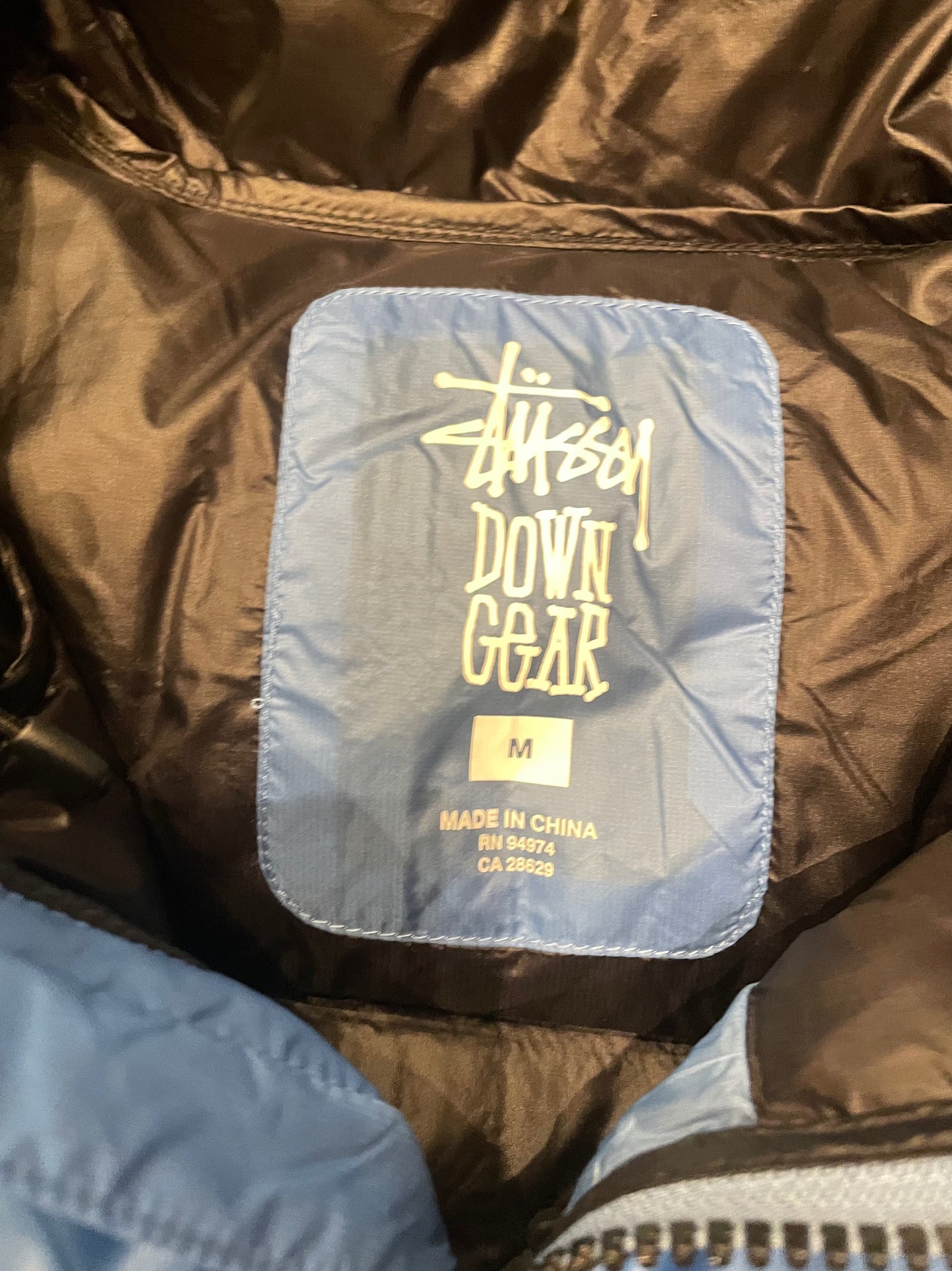 STUSSY MICRO RIPSTOP DOWN PARKA (800 FILL)