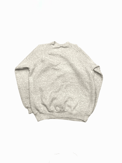 "Hanes" Plain Raglan Sweatshirt
