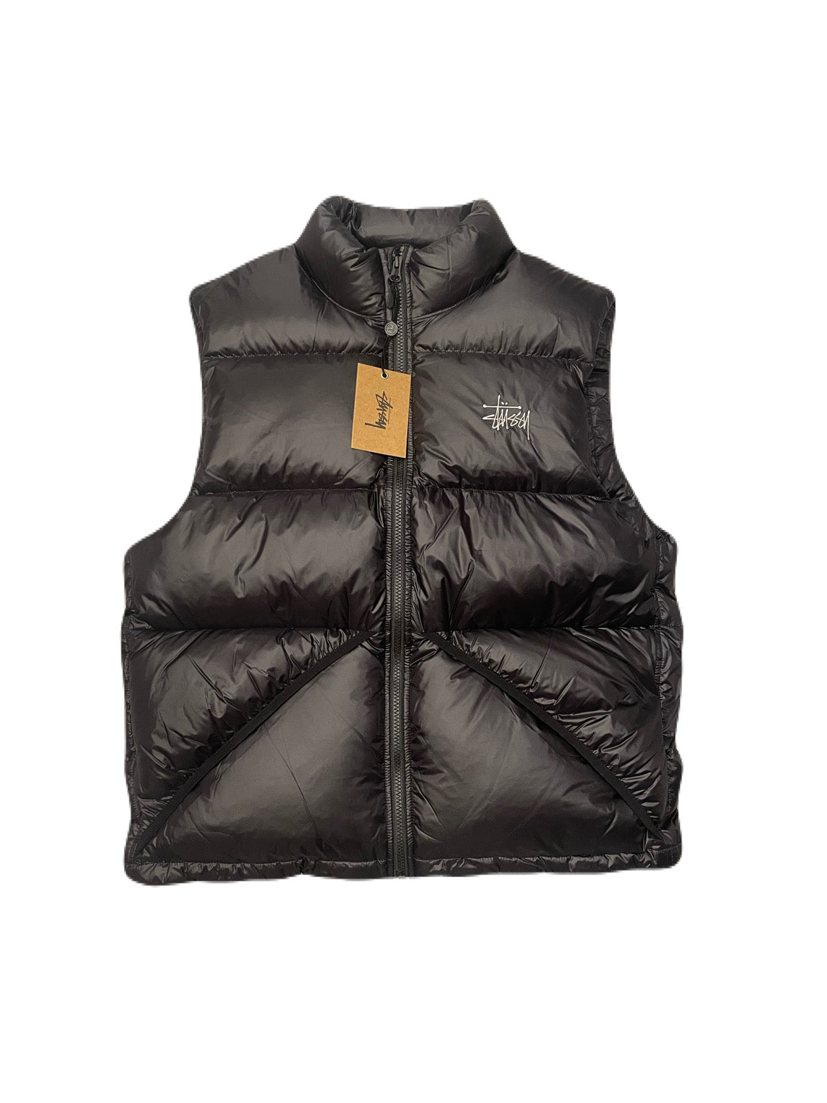 STUSSY MICLO RIPST OP DOWN VEST (800 FILL)