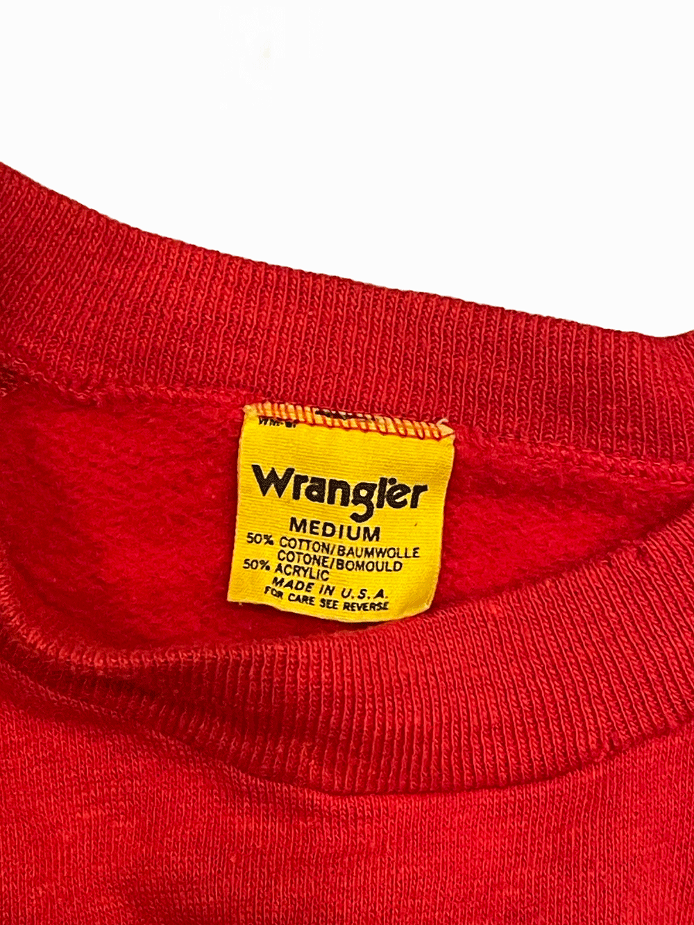 80's "Wrangler" USA Made NY POLICE Sweatshirt