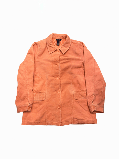denim&Co."Orange Corduroy Jacket