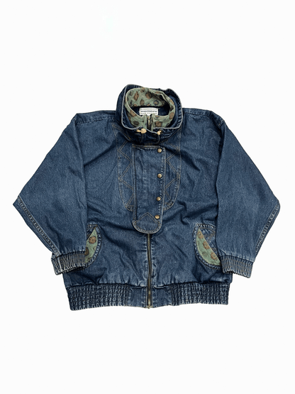 "westbound SPORT"Denim Bomber Jacket