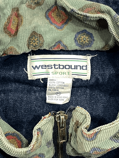 "westbound SPORT"Denim Bomber Jacket