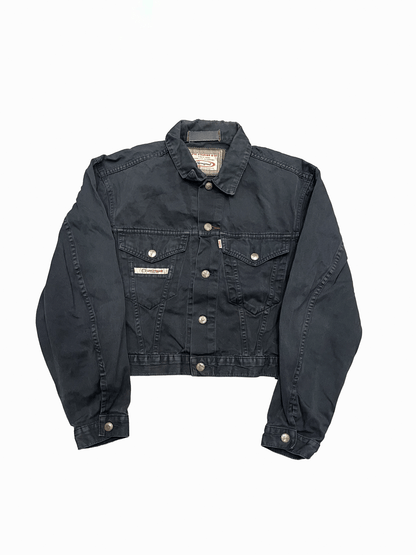 "Levi's" Faded Black Short Length Tracker Jacket