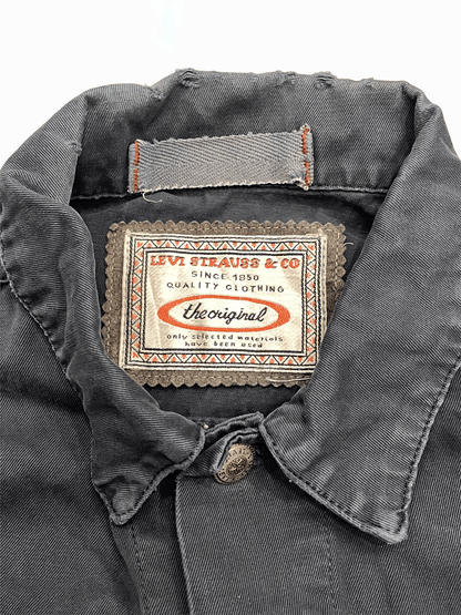 "Levi's" Faded Black Short Length Tracker Jacket