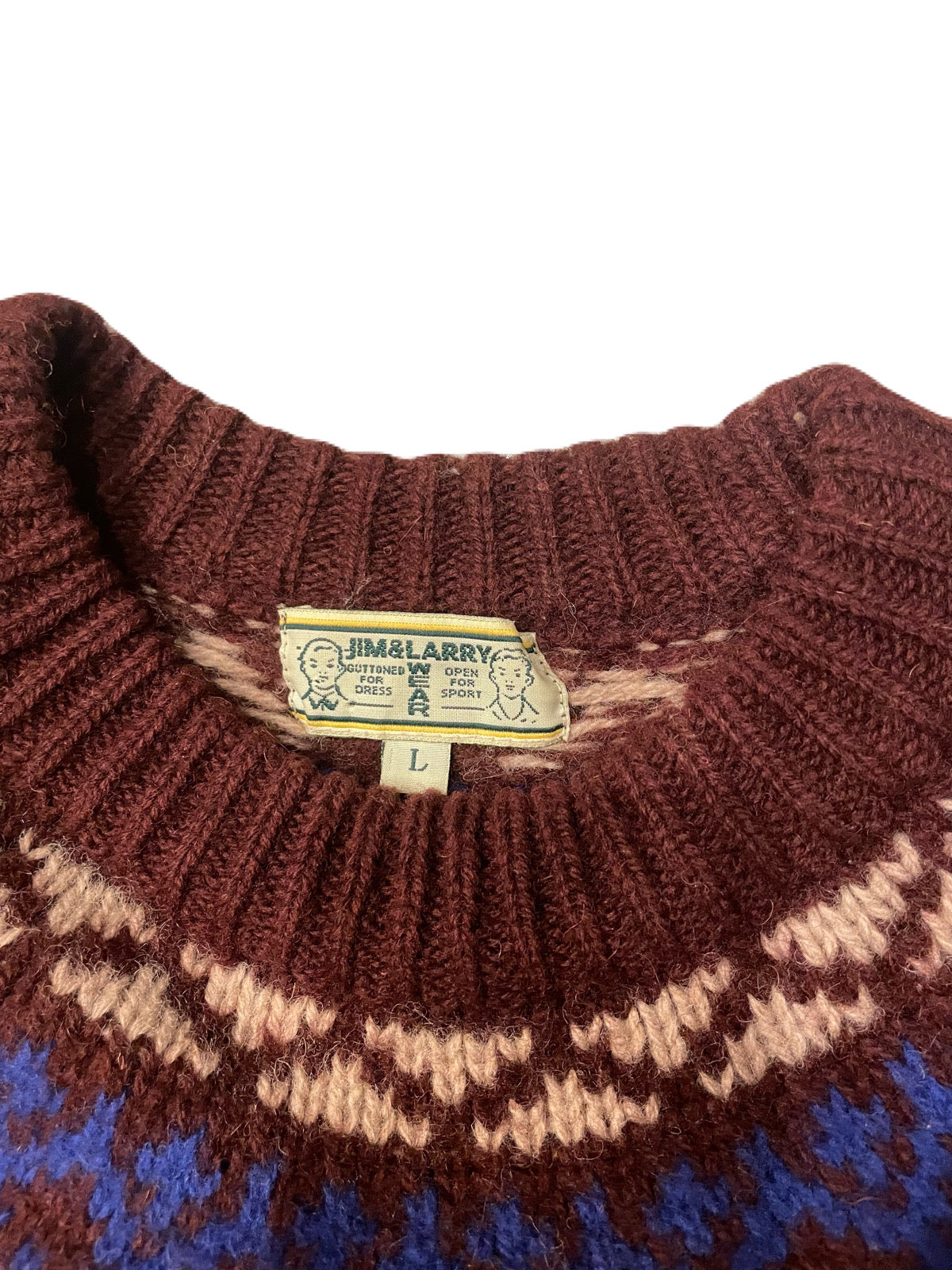 90'S JIM & LARRY KNIT