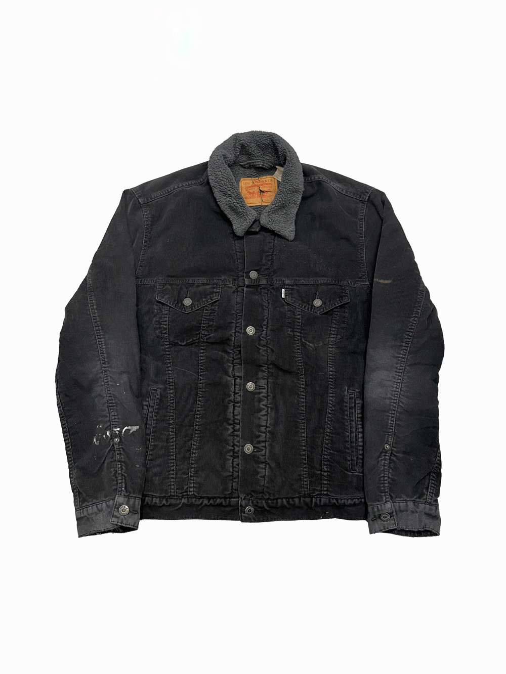 "Levi's" Corduroy Sherpa Lined Trucker Jacket