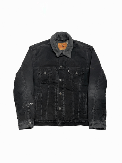 "Levi's" Corduroy Sherpa Lined Trucker Jacket
