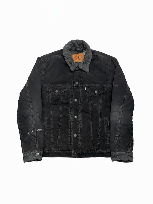"Levi's" Corduroy Sherpa Lined Trucker Jacket