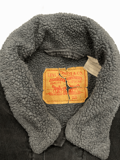 "Levi's" Corduroy Sherpa Lined Trucker Jacket
