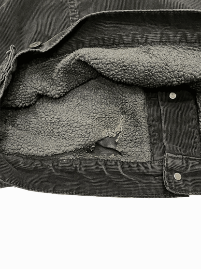 "Levi's" Corduroy Sherpa Lined Trucker Jacket