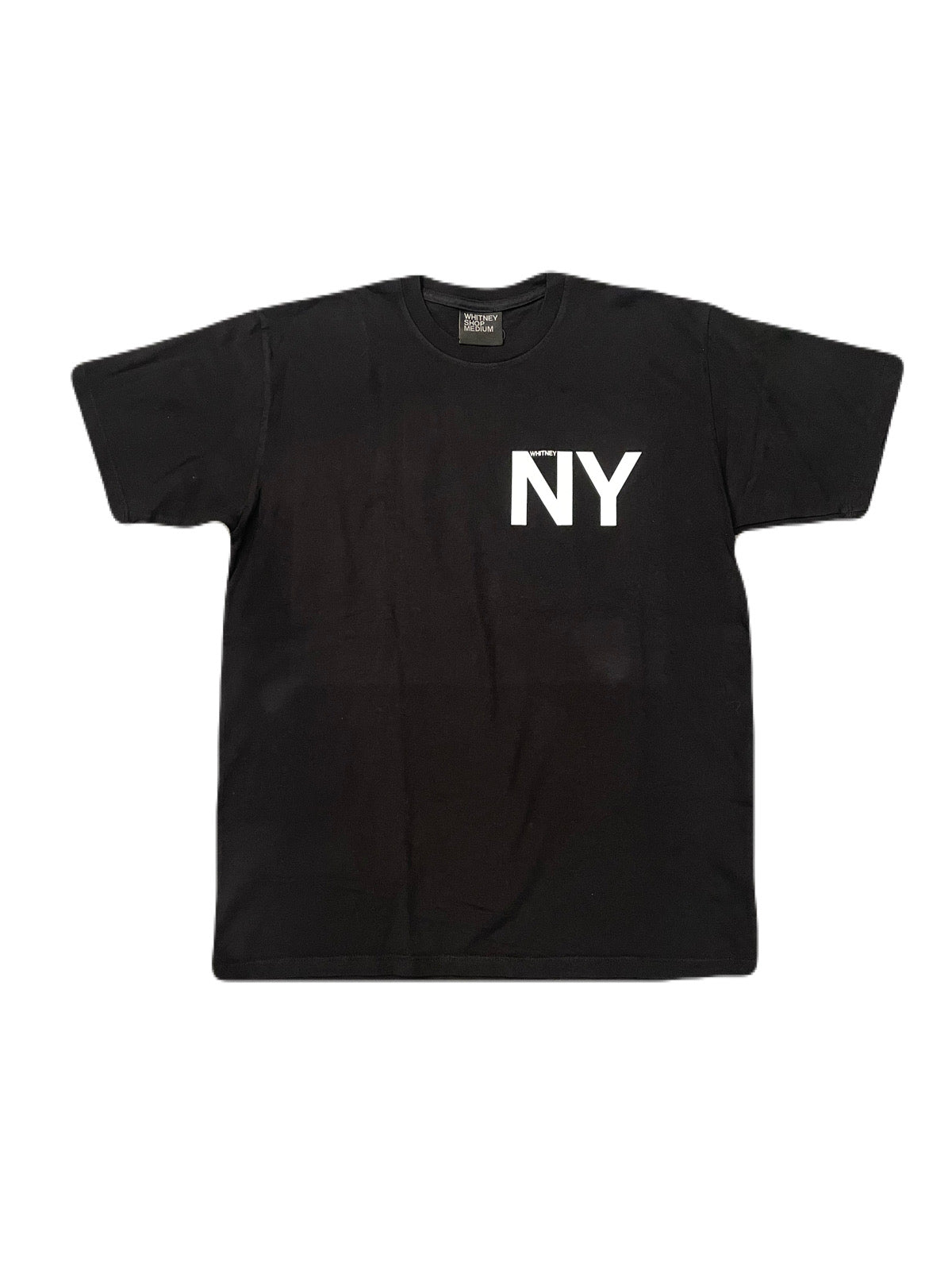 Whitney Museum "NY" T-SHIRT BLACK