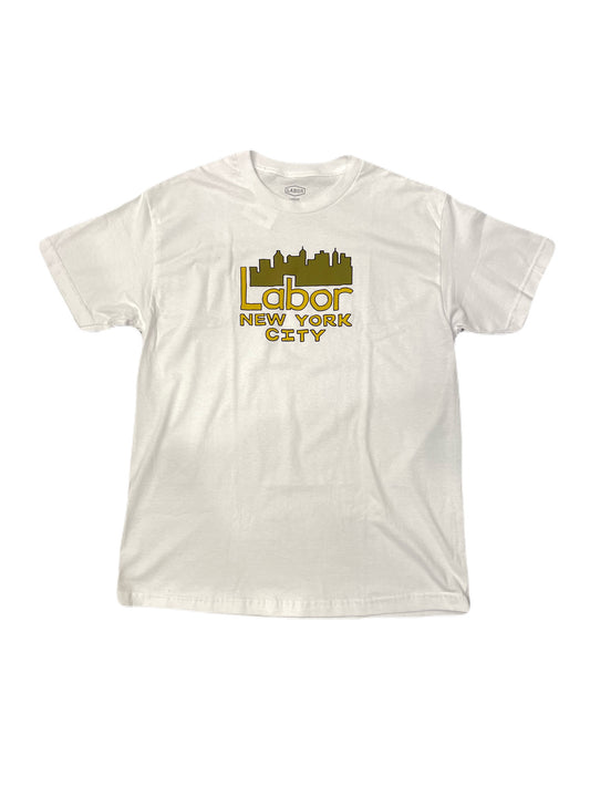 LABOR SKATE SHOP "Skyline Sketch" T-SHIRT